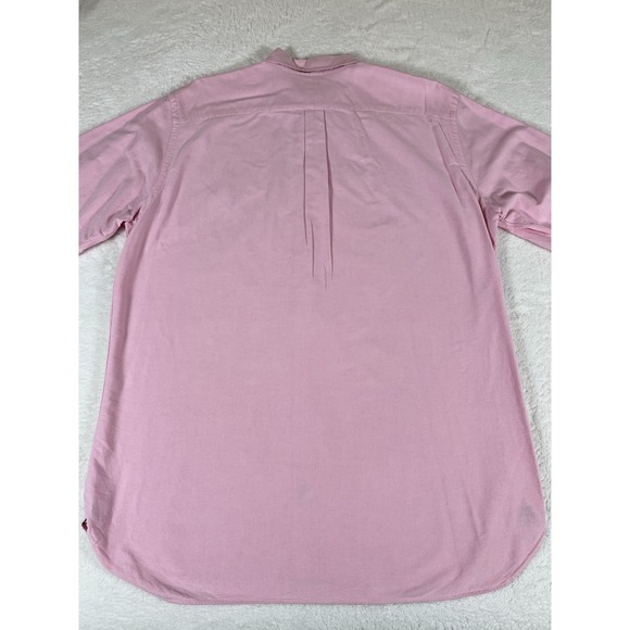 Polo Ralph Lauren Classic Fit Pink 100% Cotton Oxford Cloth Button Down Mens XLT - Picture 3 of 10
